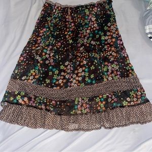 Point zero brown skirt